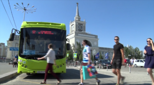 Шаттлы "Volgabus" перевозят болельщиков ЧМ-2018 по футболу в Волгограде!