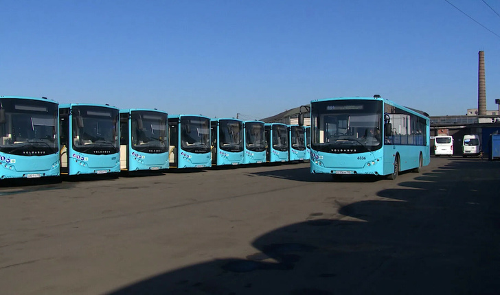 390 «зелёных» автобусов для Санкт-Петербурга.