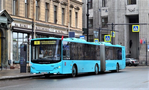 Новые автобусы «Волгабас» вышли на маршруты Санкт-Петербурга.