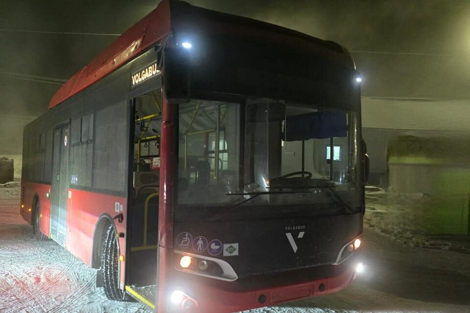 Автобусы среднего класса уже в Якутии.