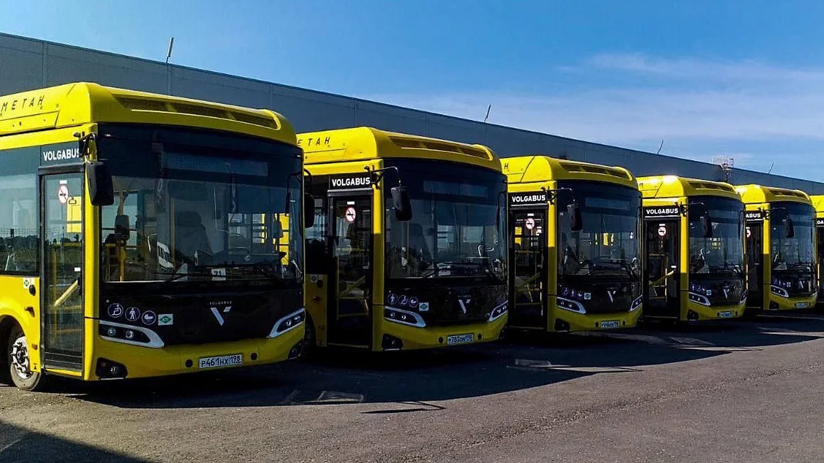 Новые автобусы Volgabus 4298 в позитивной ярко-желтой ливрее уже на улицах Ярославля!